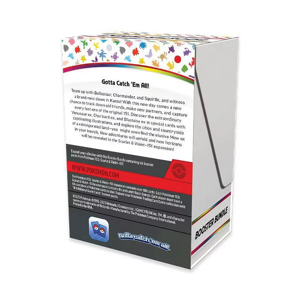 Pokémon 151 Booster Bundle (6 Packs)