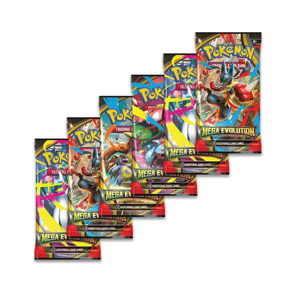 Mega Evolutions Booster Bundle (6 Packs)