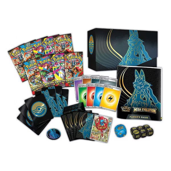 Mega Evolutions Elite Trainer Box – Lucario