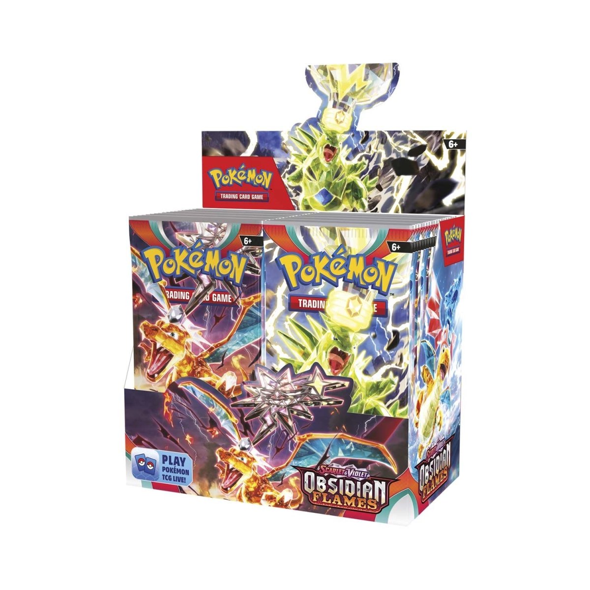Obsidian Flames Booster Box – 36 Packs