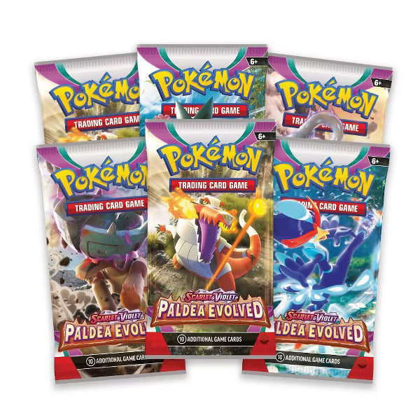 Paldea Evolved Booster Bundle (6 Packs)