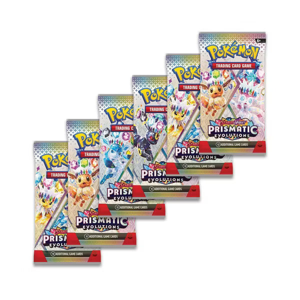 Prismatic Evolutions Booster Bundle (6 Packs)